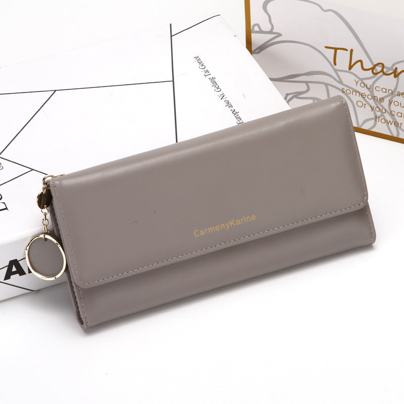 Factory direct sale Ladies Wallet Ladies Long Wallet Ladies Trifold Bag Multifunctional Wallet Coin Purse