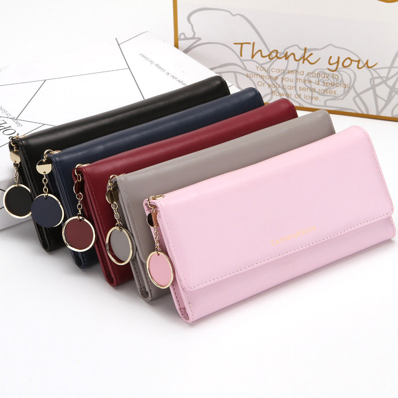 Factory direct sale Ladies Wallet Ladies Long Wallet Ladies Trifold Bag Multifunctional Wallet Coin Purse