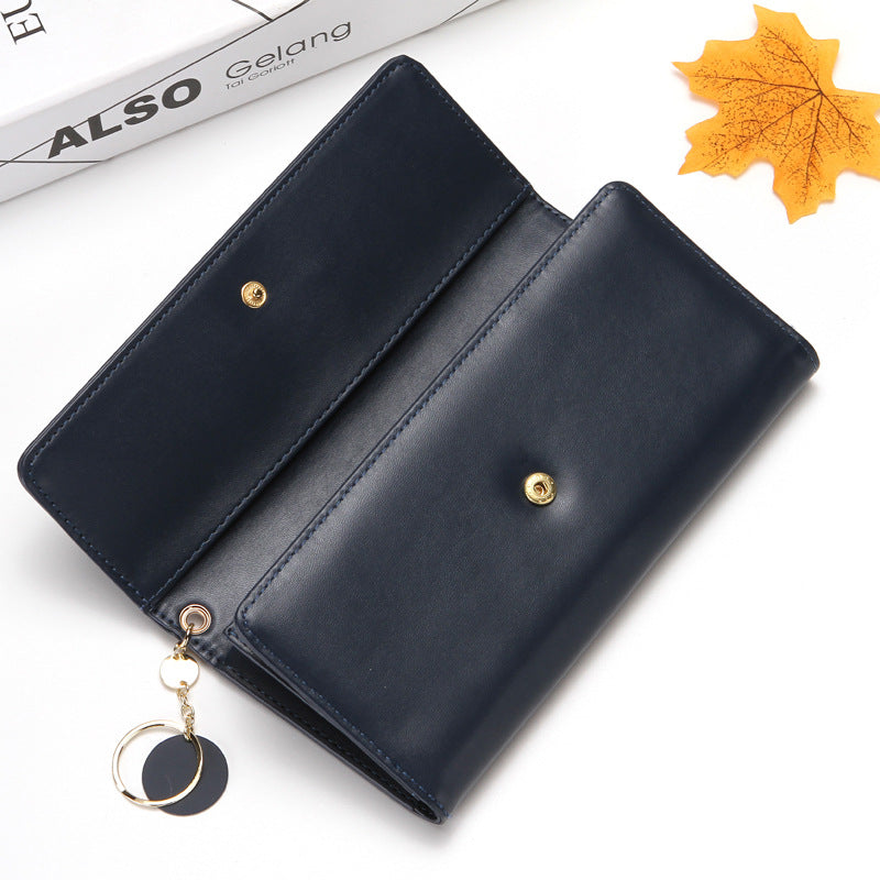 Factory direct sale Ladies Wallet Ladies Long Wallet Ladies Trifold Bag Multifunctional Wallet Coin Purse