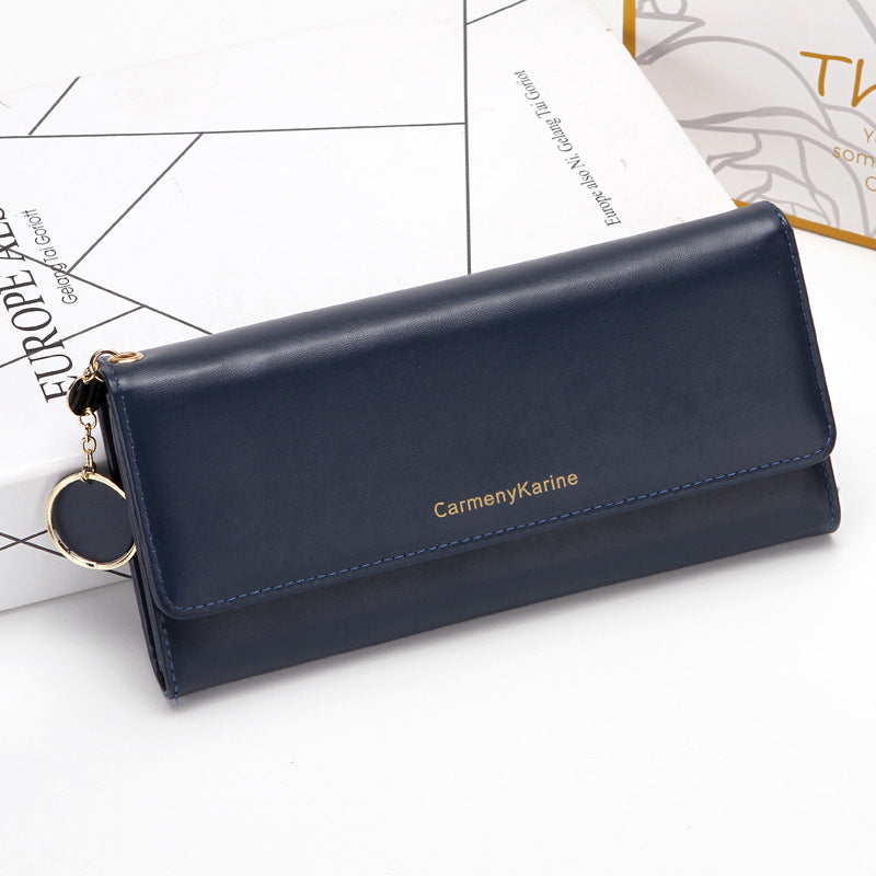 Factory direct sale Ladies Wallet Ladies Long Wallet Ladies Trifold Bag Multifunctional Wallet Coin Purse