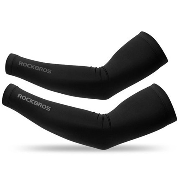 ROCKBROS bicycle sleeves cycling sleeves ice silk Lycra outdoor sunscreen ice sleeves men and women XT1001S