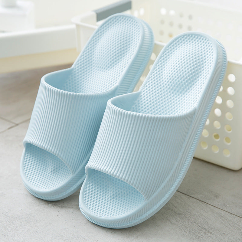 tzldn couple home slippers women's summer 2023 new non-slip bathroom home home eva slippers men's thick bottom