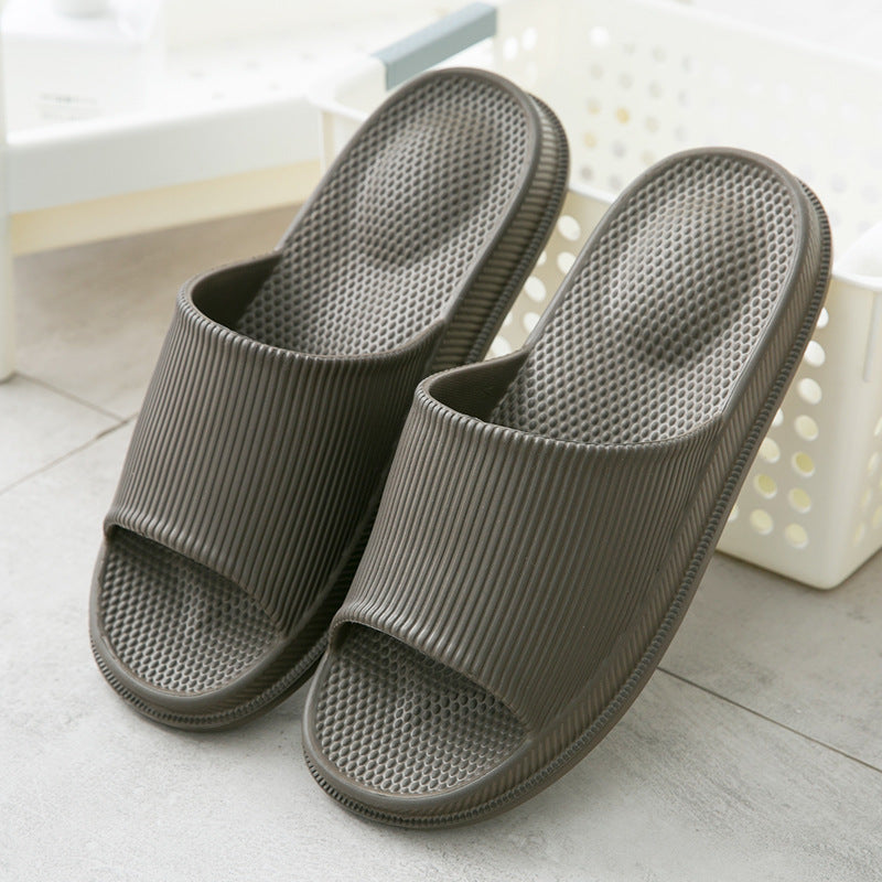 tzldn couple home slippers women's summer 2023 new non-slip bathroom home home eva slippers men's thick bottom