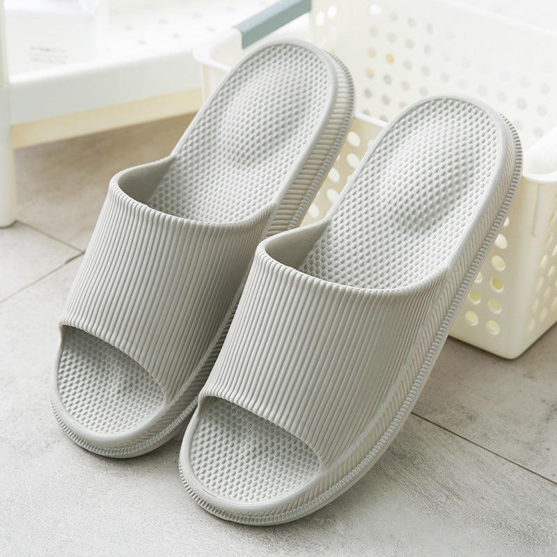 tzldn couple home slippers women's summer 2023 new non-slip bathroom home home eva slippers men's thick bottom