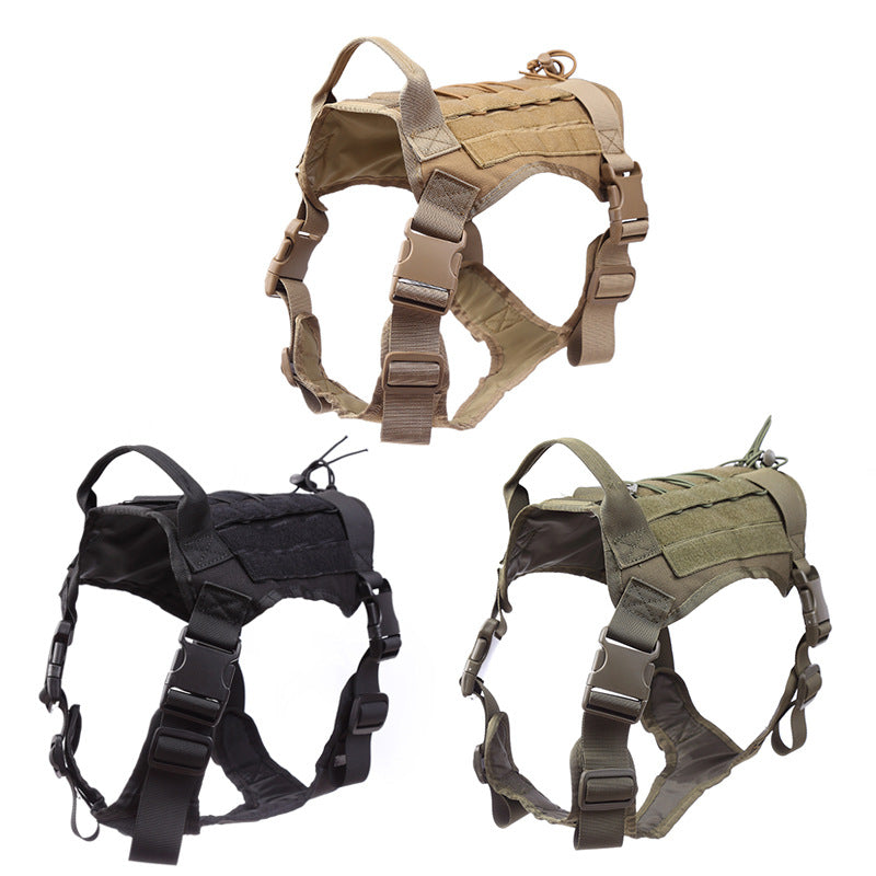 Babbitt dog clothing medium and large dog clothes tactical dog clothes outdoor tactical vest camouflage dog vest