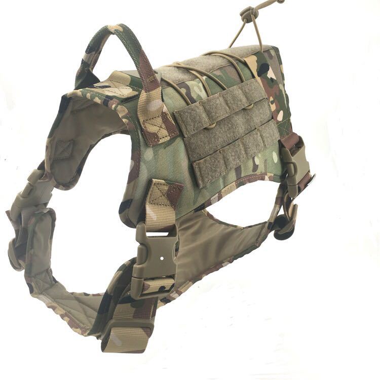 Babbitt dog clothing medium and large dog clothes tactical dog clothes outdoor tactical vest camouflage dog vest