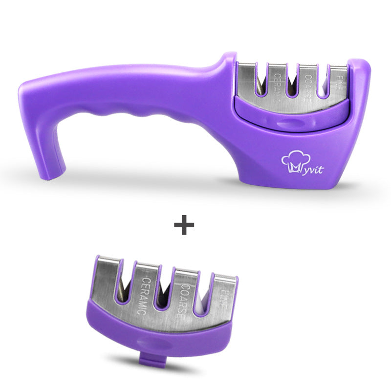 3-stage kitchen sharpener household sharpening tool MYVIT sharpener replacement diamond kitchen supplies