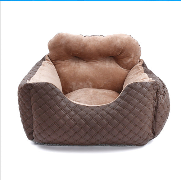 Factory direct selling pet dog car kennel rear row front row portable pad driving home safety seat