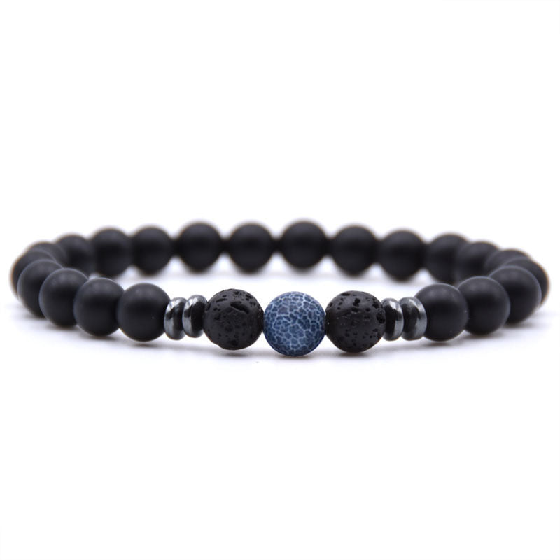 Amazon Hot Selling Natural Stone Bracelet Cross-border Jewelry Natural Stone Crystal Ethnic Style Handmade Beaded Bracelet Women