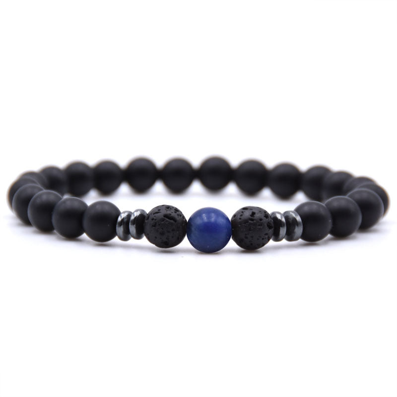 Amazon Hot Selling Natural Stone Bracelet Cross-border Jewelry Natural Stone Crystal Ethnic Style Handmade Beaded Bracelet Women