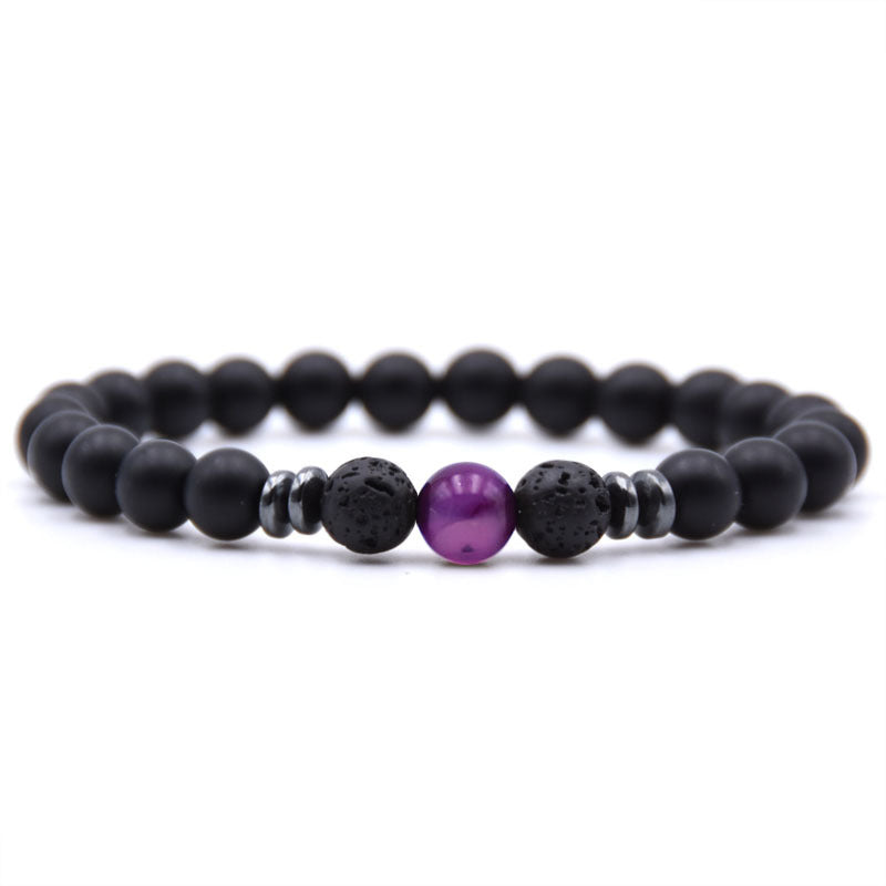 Amazon Hot Selling Natural Stone Bracelet Cross-border Jewelry Natural Stone Crystal Ethnic Style Handmade Beaded Bracelet Women