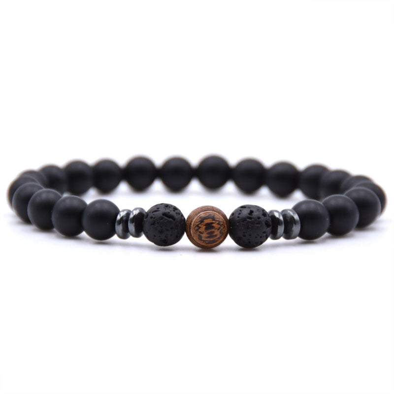 Amazon Hot Selling Natural Stone Bracelet Cross-border Jewelry Natural Stone Crystal Ethnic Style Handmade Beaded Bracelet Women