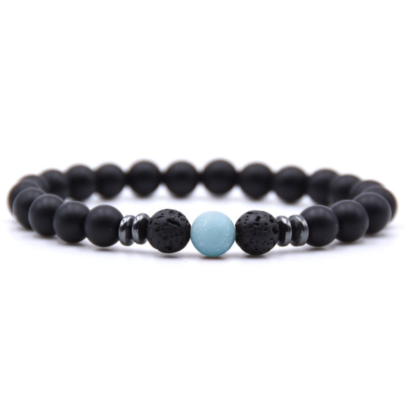 Amazon Hot Selling Natural Stone Bracelet Cross-border Jewelry Natural Stone Crystal Ethnic Style Handmade Beaded Bracelet Women
