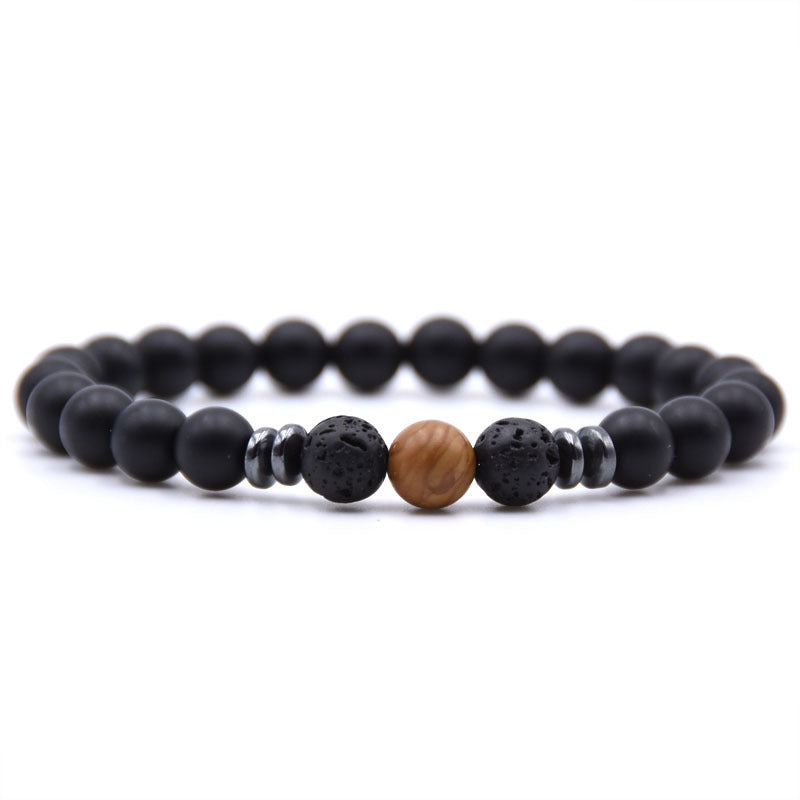 Amazon Hot Selling Natural Stone Bracelet Cross-border Jewelry Natural Stone Crystal Ethnic Style Handmade Beaded Bracelet Women