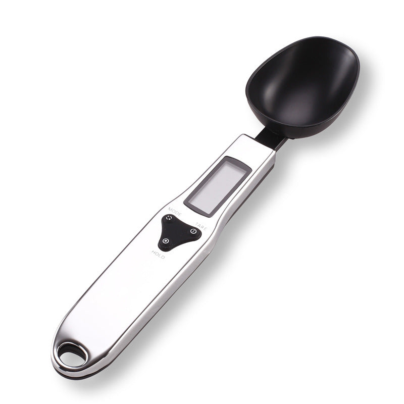 Stainless steel spoon scale kitchen ingredient scale measuring spoon milk powder scale kitchen scale portable dog food scale cat food food scale