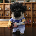 Pet supplies dog clothes upright pirate costume dog clothes police doctor standing costume guitar transformation costume funny costume