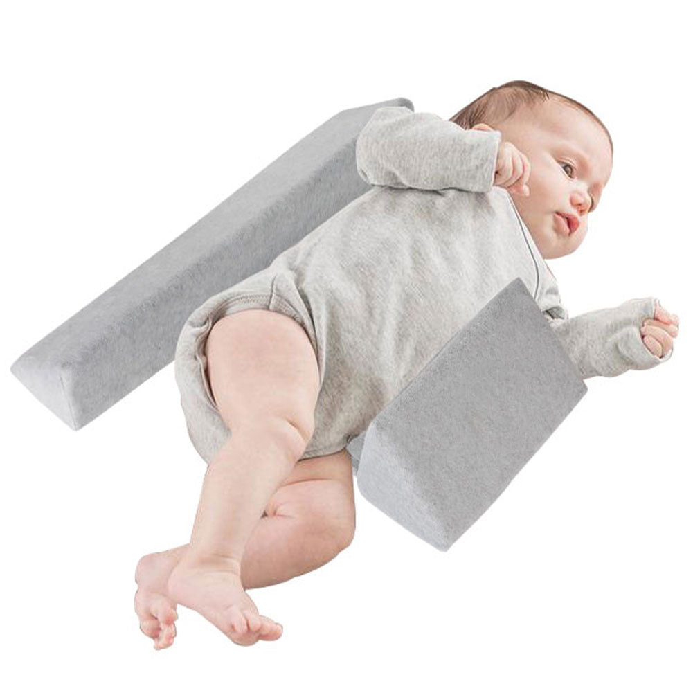 Baby Pillow Baby Side Sleeping Pillow Shaped Pillow Anti-Bag Head Waist Support Baby Pillow Anti-Spitting Milk Pillow Cross-border