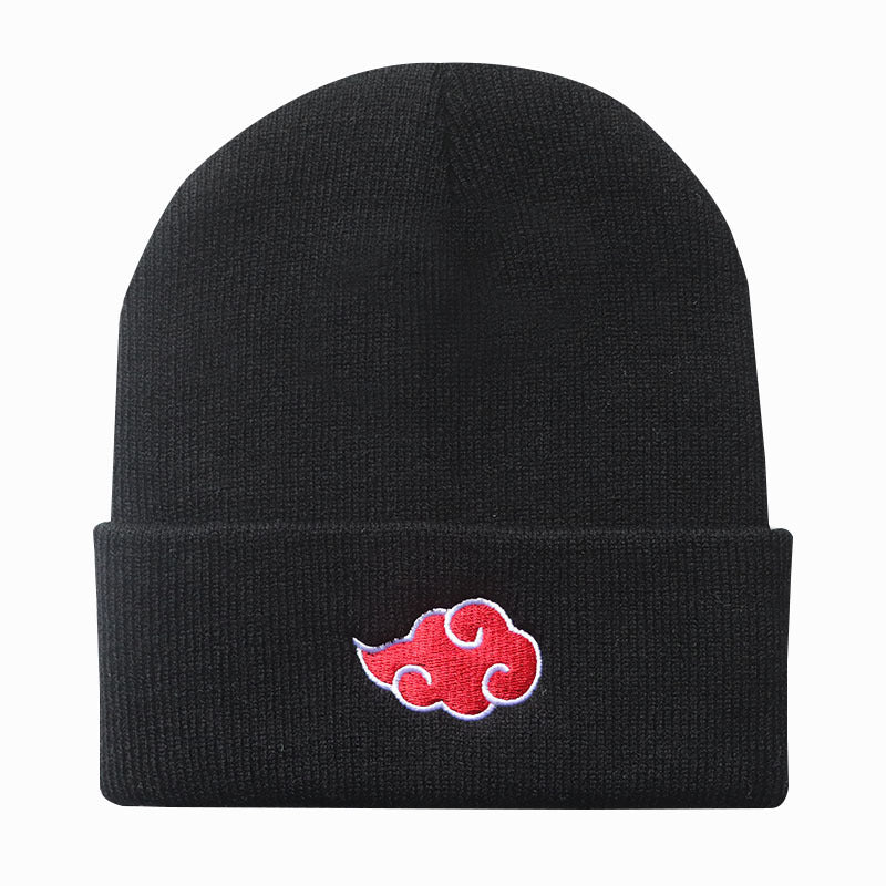 New Xiangyun Naruto Knitted Hat Swirl Wool Hat Anime Men and Women Cold Hat Warm Hat Foreign Trade Yiwu