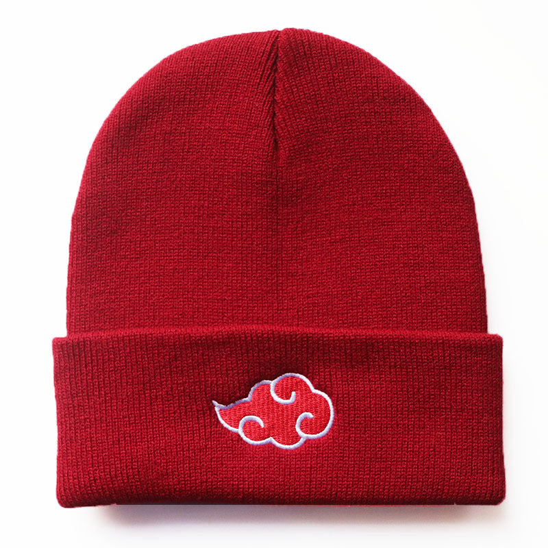 New Xiangyun Naruto Knitted Hat Swirl Wool Hat Anime Men and Women Cold Hat Warm Hat Foreign Trade Yiwu