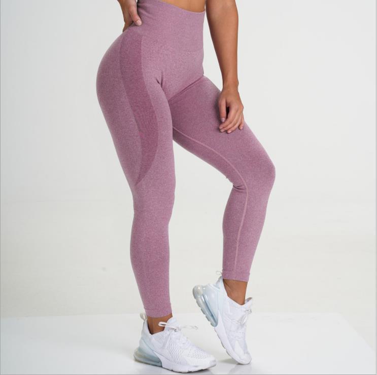 Hip-lifting high-waist yoga fitness pants European and American yoga pants slimming hip-lifting women's pants