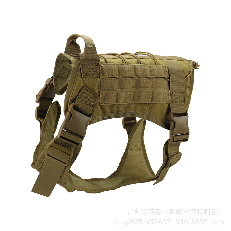 Babbitt dog clothing medium and large dog clothes tactical dog clothes outdoor tactical vest camouflage dog vest
