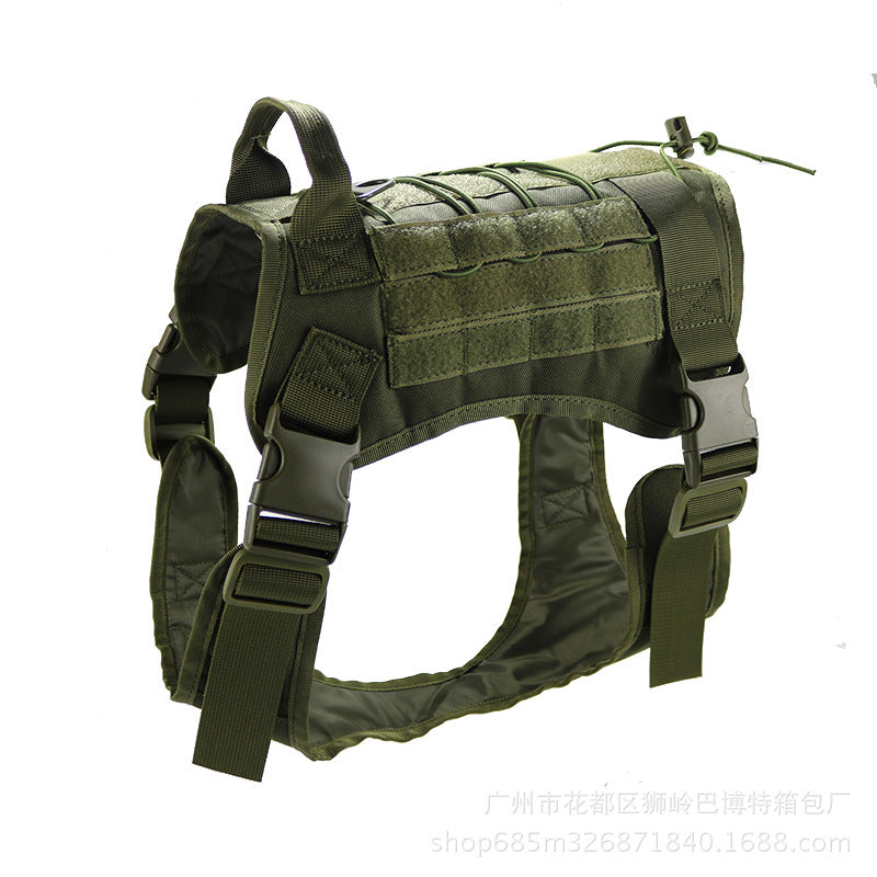 Babbitt dog clothing medium and large dog clothes tactical dog clothes outdoor tactical vest camouflage dog vest