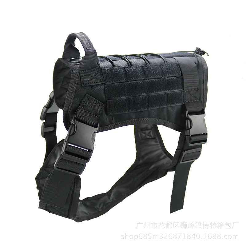 Babbitt dog clothing medium and large dog clothes tactical dog clothes outdoor tactical vest camouflage dog vest