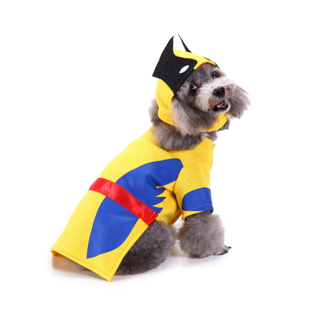 Cross-border pet dog clothes Christmas clothes creative Halloween Christmas pet clothes Funny dog clothes