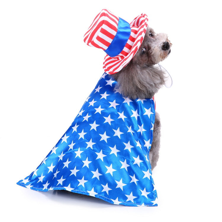 Cross-border pet dog clothes Christmas clothes creative Halloween Christmas pet clothes Funny dog clothes