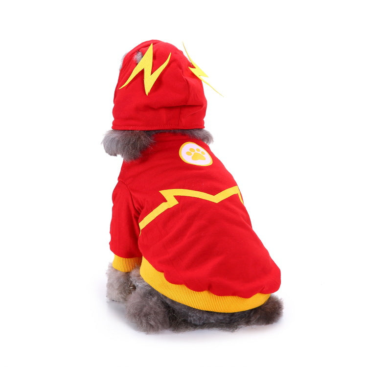 Cross-border pet dog clothes Christmas clothes creative Halloween Christmas pet clothes Funny dog clothes