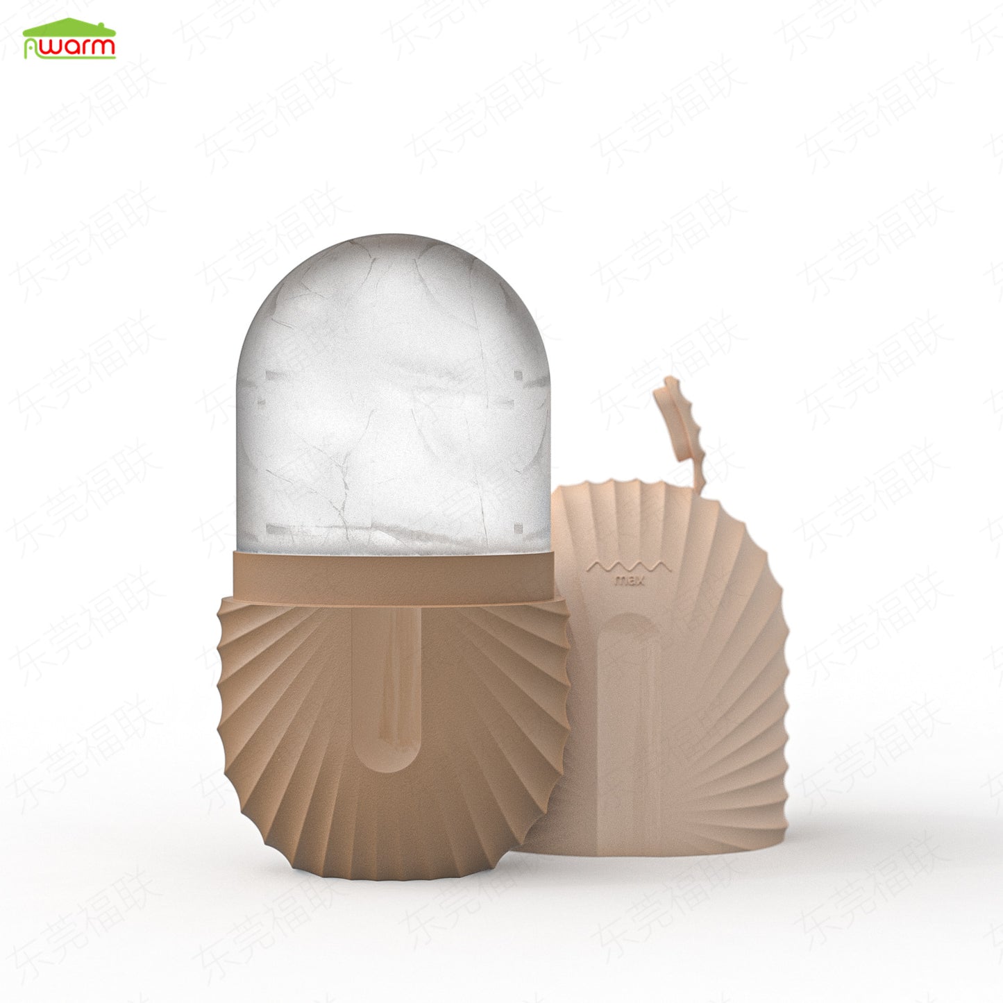 Fulian face pack ice tray shell face ice pack ice tray beauty products ice roller face pack ice mold source factory