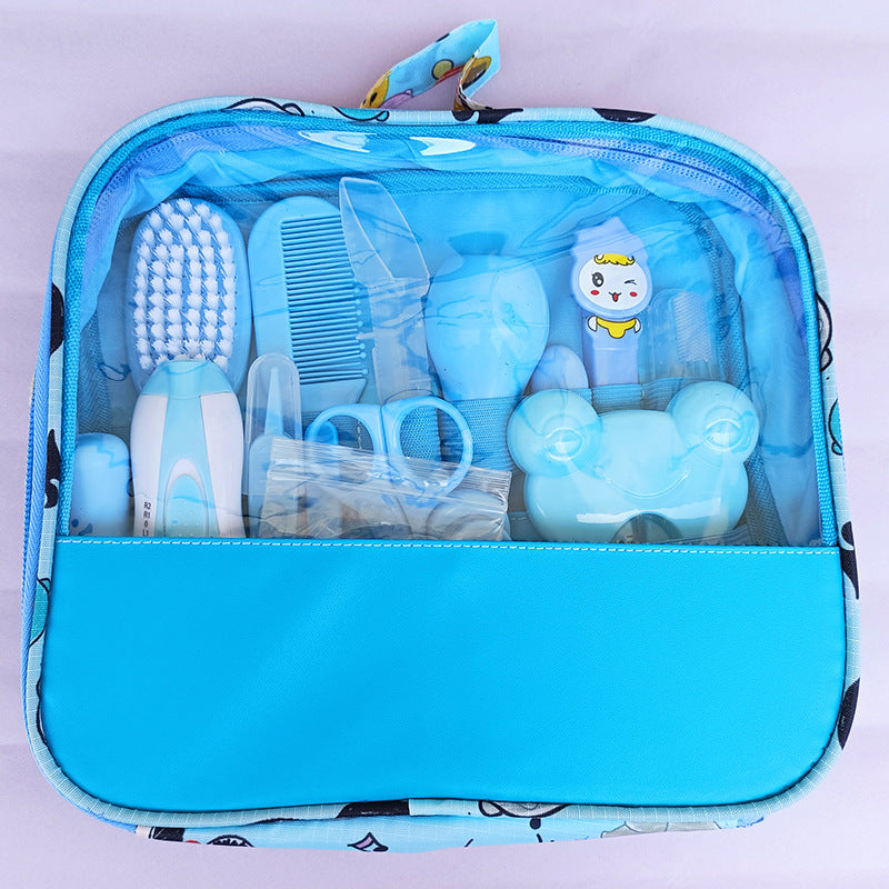 Baby 20-piece care bag electric nail grinder baby care set nasal aspirator daily cleaning