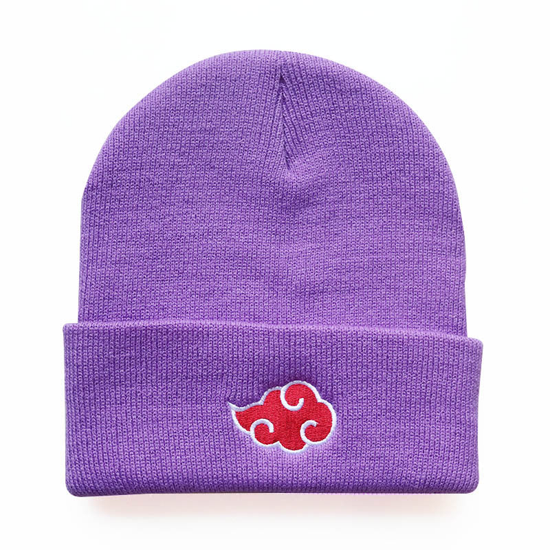 New Xiangyun Naruto Knitted Hat Swirl Wool Hat Anime Men and Women Cold Hat Warm Hat Foreign Trade Yiwu