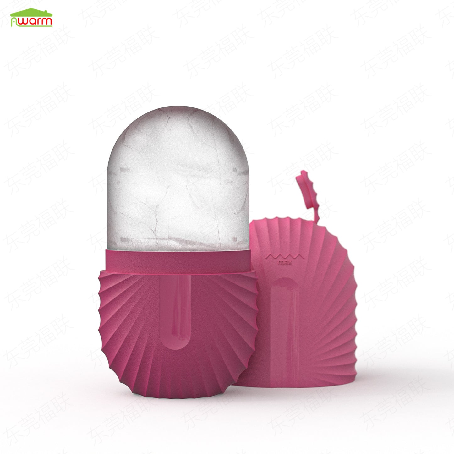 Fulian face pack ice tray shell face ice pack ice tray beauty products ice roller face pack ice mold source factory