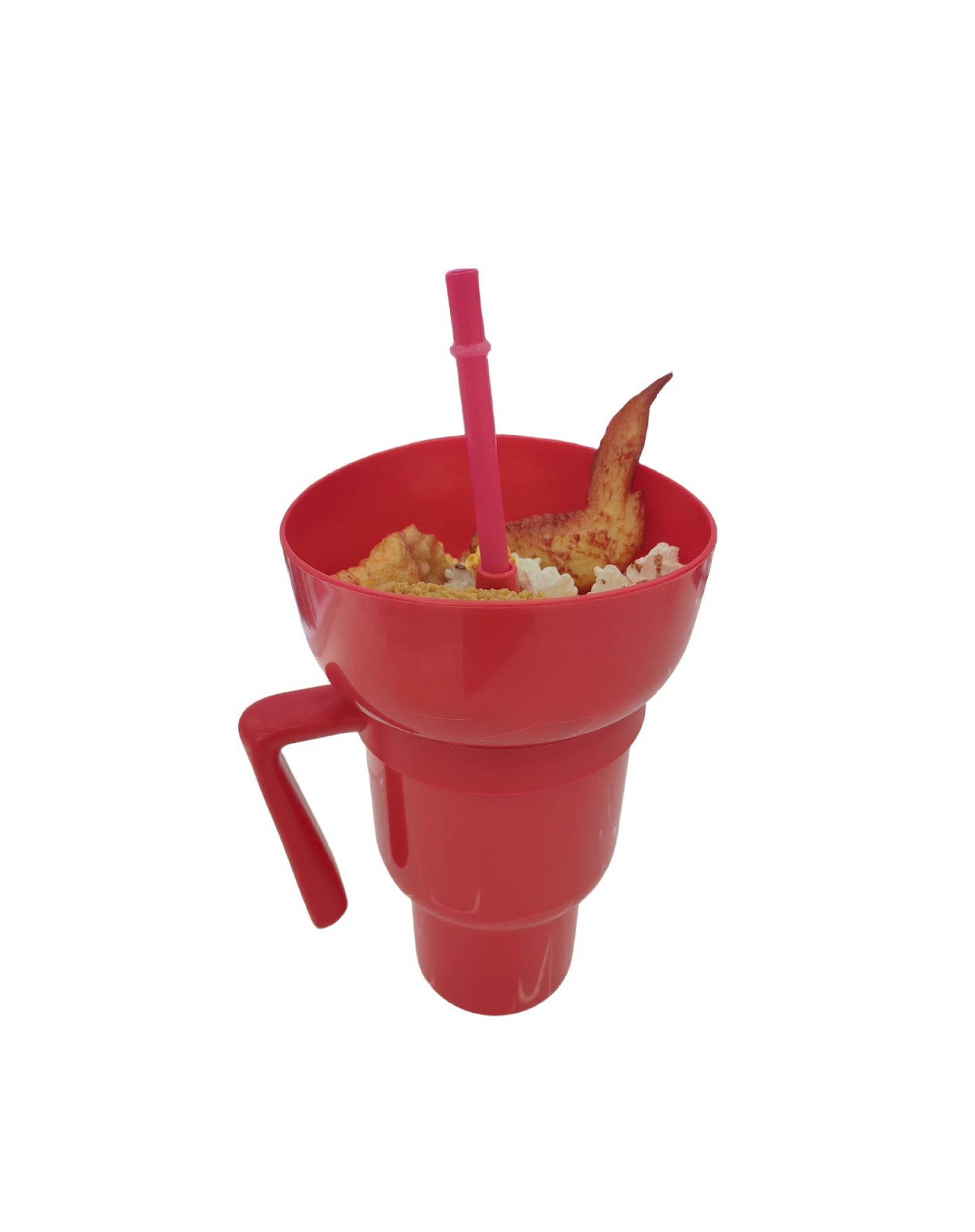 Popcorn drink cup Coke cup Snack cup Popcorn cup Stadium Tumbler Straw cup with handle