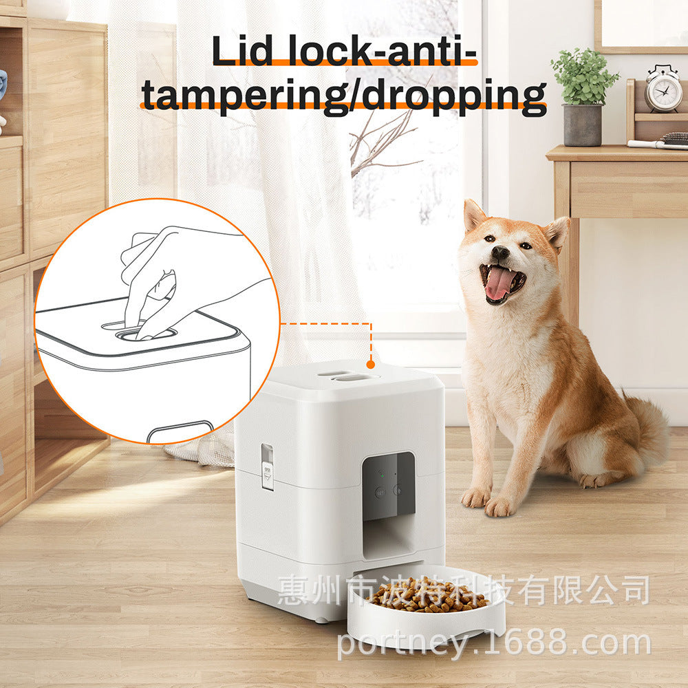 Amazon Pet Smart Feeder 2L Dog Feeding Machine WIFI Timing Cat Food Feeder Factory Direct Sales