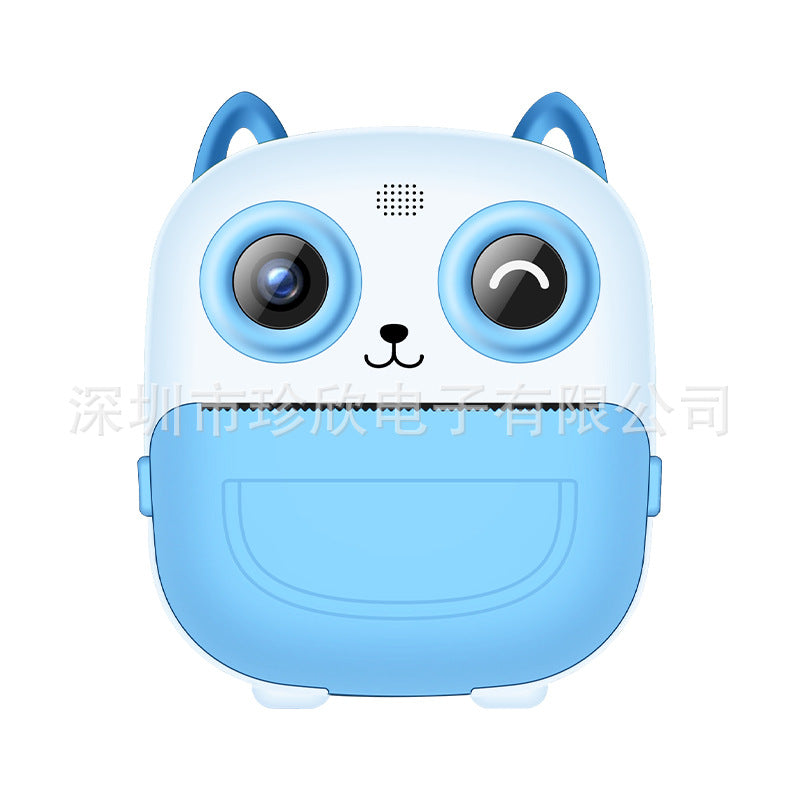 New S5 Polaroid children's digital camera cartoon mini photo printing digital high-definition printing camera