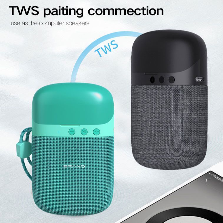 2023 New Product In-ear Noise Cancelling Huaqiangbei Bluetooth Headset Ultra-long Battery Life TWS Earphones and Speakers Two-in-one