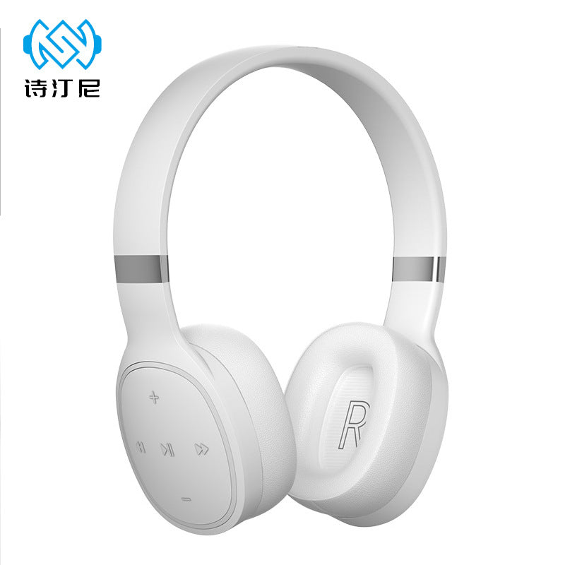 Shantou factory direct sales wireless sports student earphones head-mounted silicone bluetooth earphones for Apple Huawei