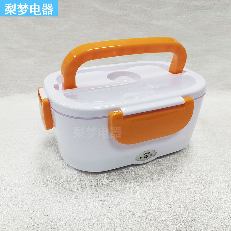 Cross-border vehicle household electric heating lunch box electric heating lunch box two-in-one water-free insulation lunch box plug-in portable