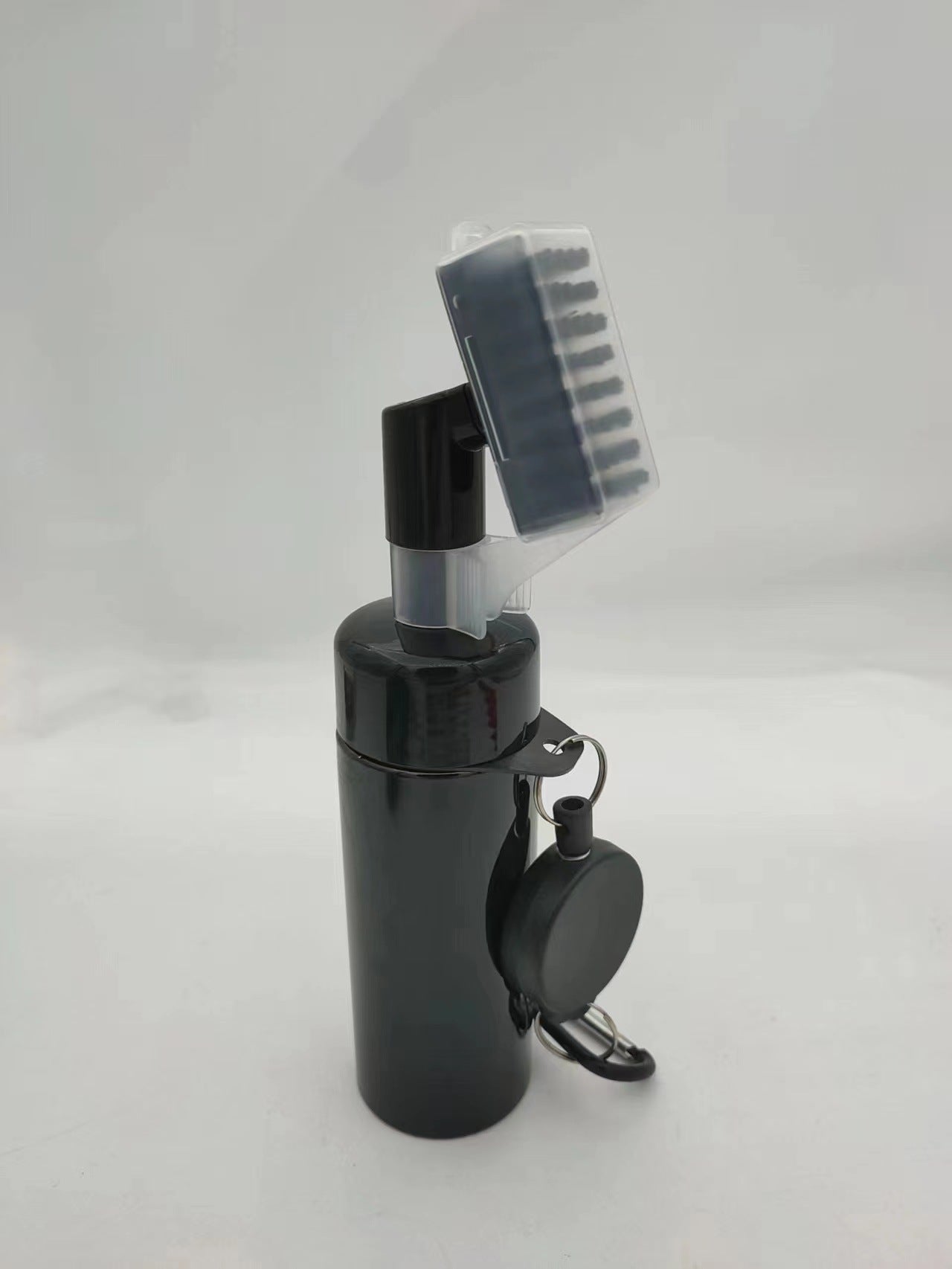 Golf club water spray cleaning brush push-type water spray bottle brush club head cleaning brush groove tool supply