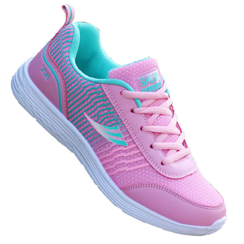 Genuine spring women's sports shoes women's shoes casual shoes Korean version breathable mesh shoes lightweight running shoes student shoes single shoes