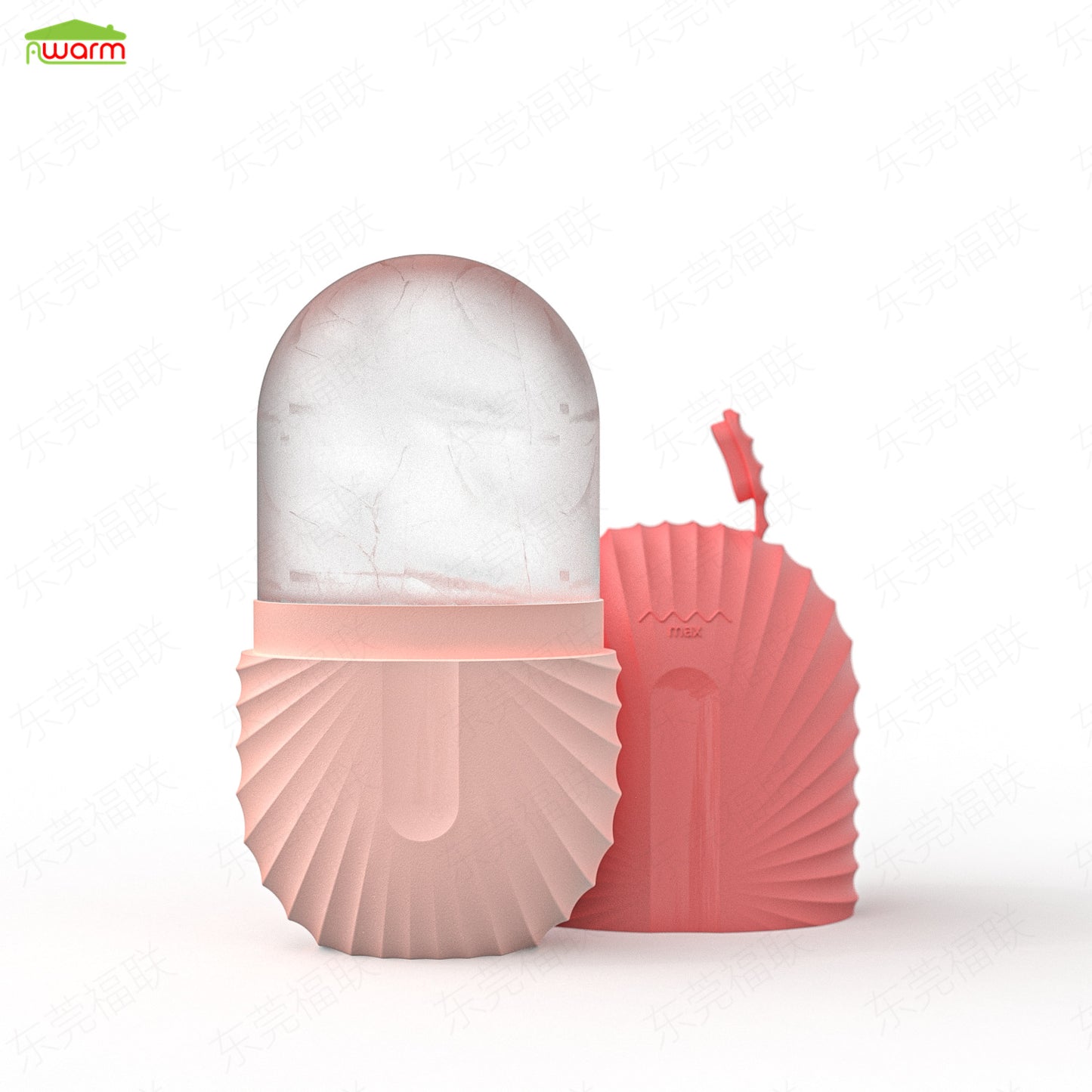 Fulian face pack ice tray shell face ice pack ice tray beauty products ice roller face pack ice mold source factory