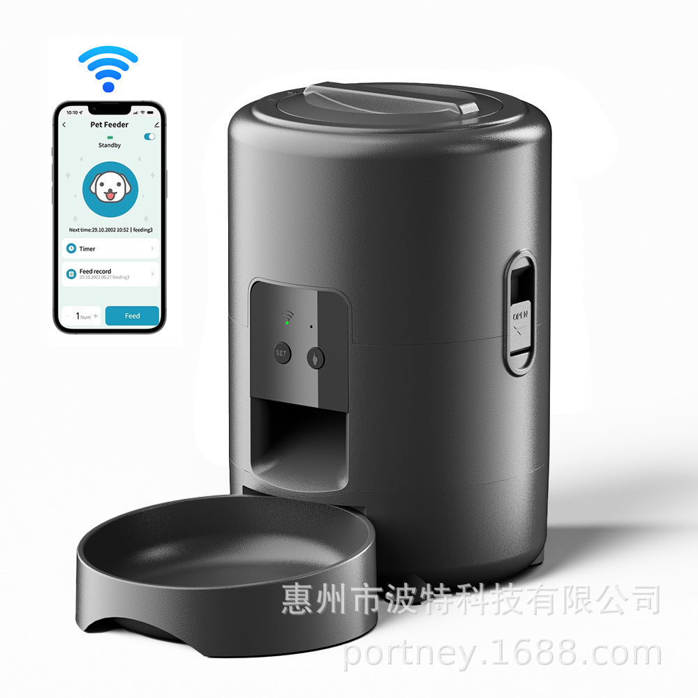 Amazon Pet Smart Feeder 2L Dog Feeding Machine WIFI Timing Cat Food Feeder Factory Direct Sales