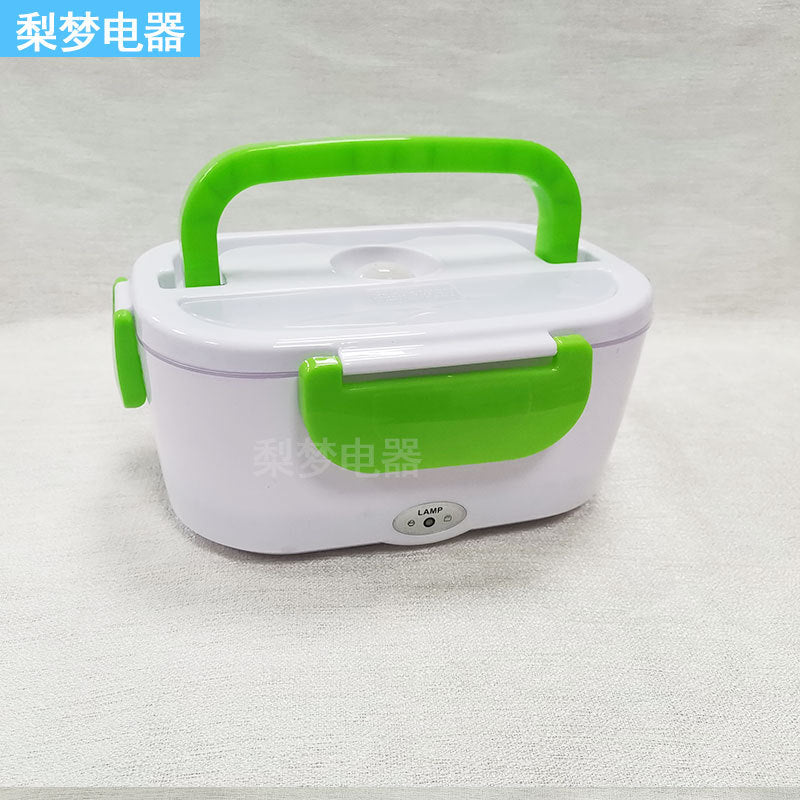 Cross-border vehicle household electric heating lunch box electric heating lunch box two-in-one water-free insulation lunch box plug-in portable