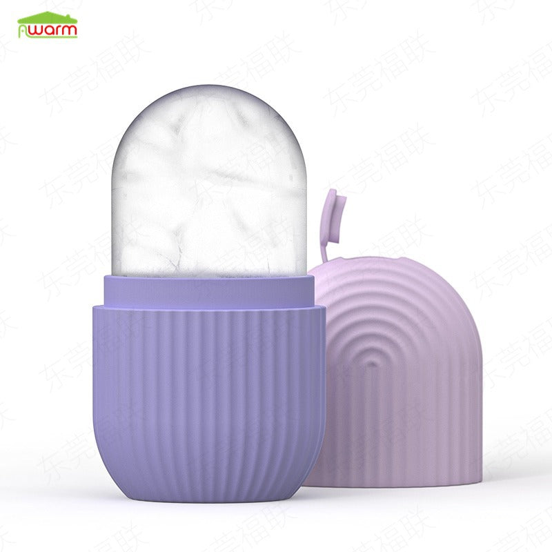Fulian face pack ice tray shell face ice pack ice tray beauty products ice roller face pack ice mold source factory