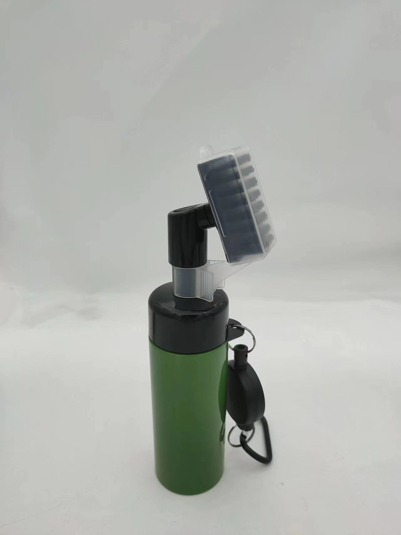 Golf club water spray cleaning brush push-type water spray bottle brush club head cleaning brush groove tool supply