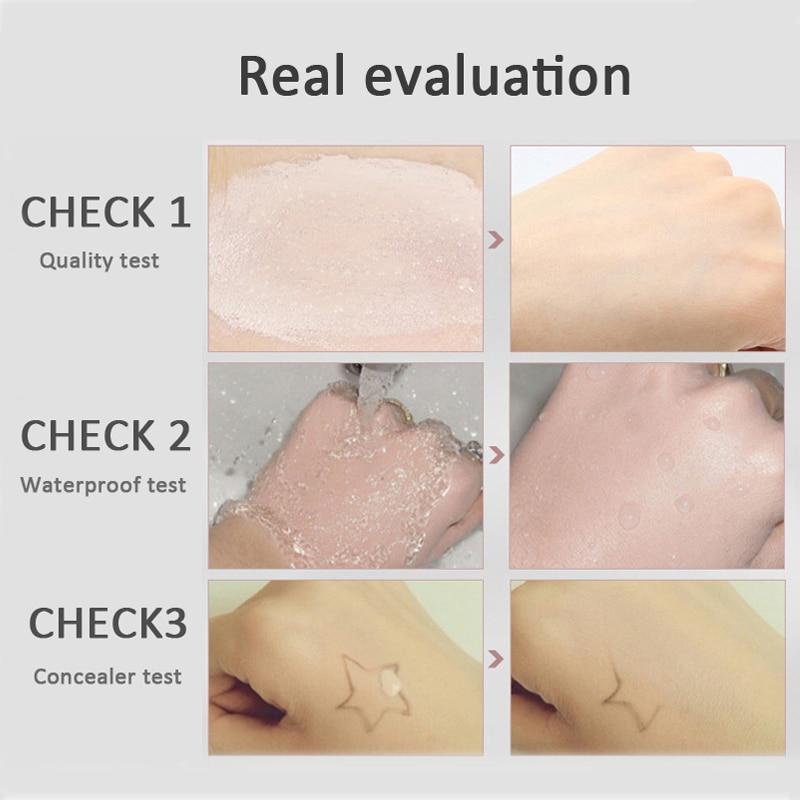 AliExpress Amazon wish temperature-changing skin color foundation liquid brightens portable concealer liquid long-lasting and not easy to fade