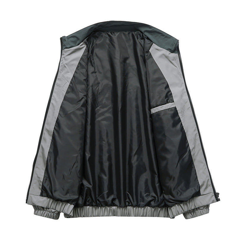 Japanese baseball uniform men's jacket jacket trendy brand personality jacket youth loose jacket drop shoulder JACKET