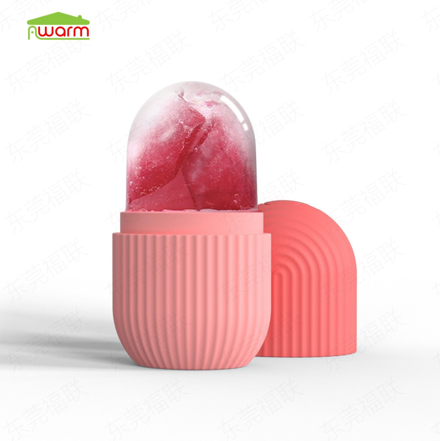 Fulian face pack ice tray shell face ice pack ice tray beauty products ice roller face pack ice mold source factory